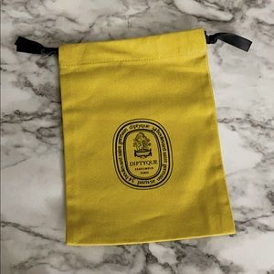 Diptyque Yellow Mustard Pouch Bag (small)
